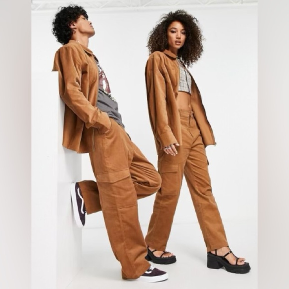 NWT! Reclaimed Vintage Unisex Cord Cargo Pants